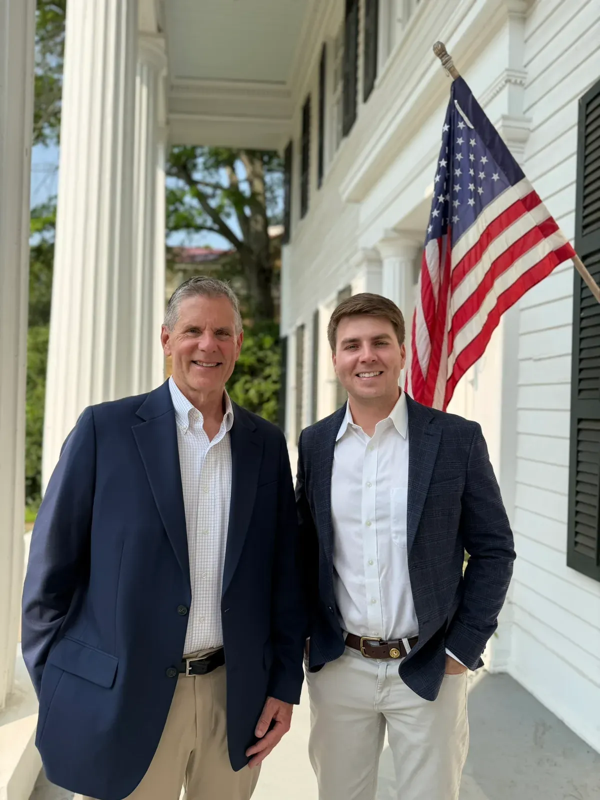 Bob and Alex Dickson, father and son, leading bdManagedIT in Madison, Georgia